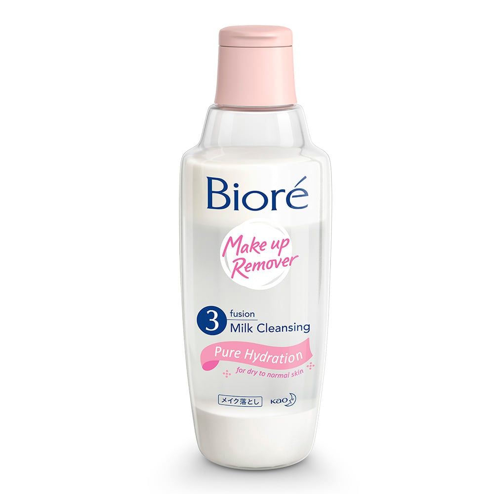  Sữa Tẩy Trang 3 Lớp Sạch Sâu Dưỡng Ẩm Bioré 3 Fusion Milk Cleansing Pure Hydration 300ml 