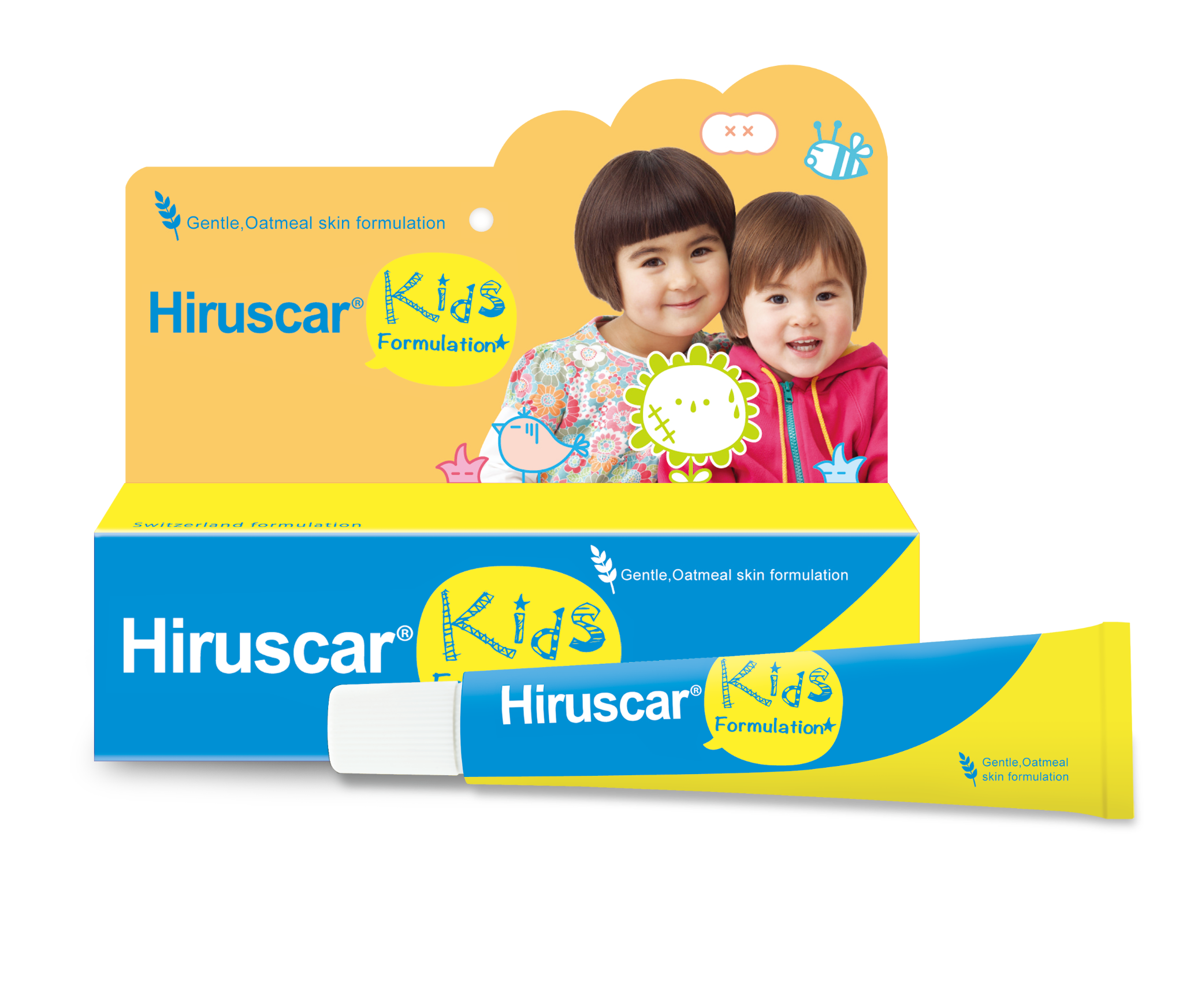  Gel cải thiện sẹo và vết thâm, ngứa dành cho trẻ em HIRUSCAR KIDS 10G B/1 