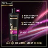  Combo Dầu Gội Và Dầu Xả Ngăn Gãy Rụng TRESemmé Salon Rebond 