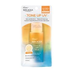  Sữa chống nắng hiệu chỉnh sắc da (Sunplay Skin Aqua Tone Up UV Milk Latte Beige) 50g 