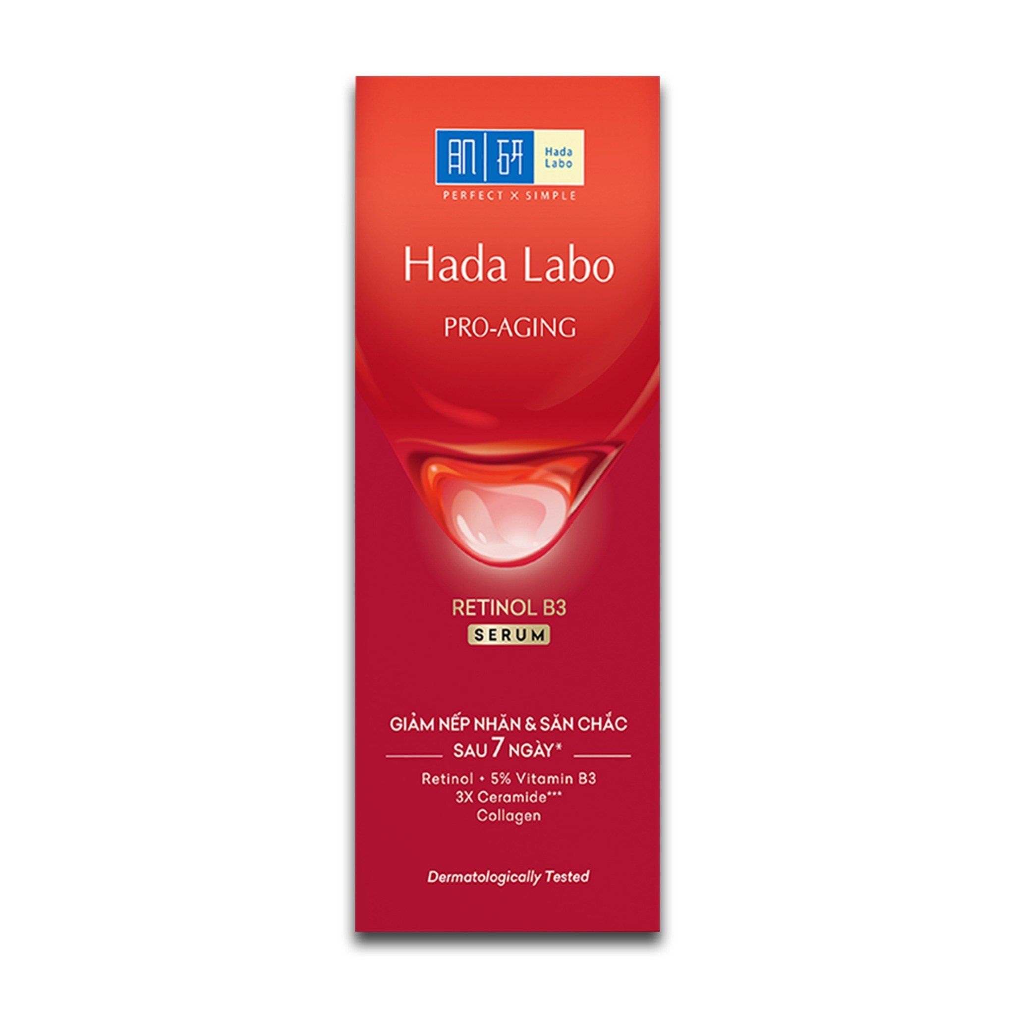  Serum cải thiện lão hóa da (Hada Labo Pro-Aging Retinol B3 Serum) 30ml 
