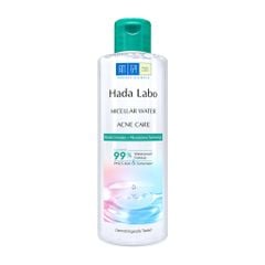  Nước tẩy trang sạch sâu cho da mụn, nhạy cảm (HADA LABO MICELLAR WATER ACNE CARE) 240ml 