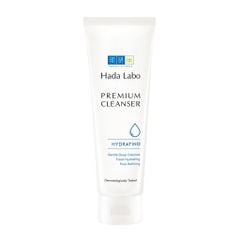  Sữa Rửa Mặt Dưỡng Ẩm Cao Cấp (Hada Labo Premium Cleanser Hydrating) 100G 
