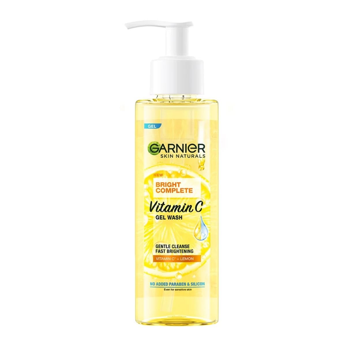  Gel Rửa Mặt Vitamin C Garnier Skin Naturals Bright Complete Vitamin C 120ml 