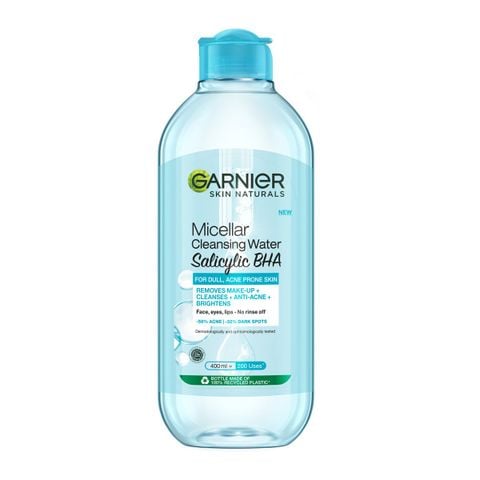  Nước Tẩy Trang Dành Cho Da Dầu Mụn Garnier Micellar Cleansing Water For Oily & Acne-Prone Skin 400ml - New 