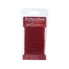  Sợi cột tóc Schoolies 24pc "Radical" red 