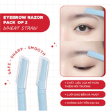 Dao Cạo Lông Mày Horus Eyebrow Razor Pack Of 2.