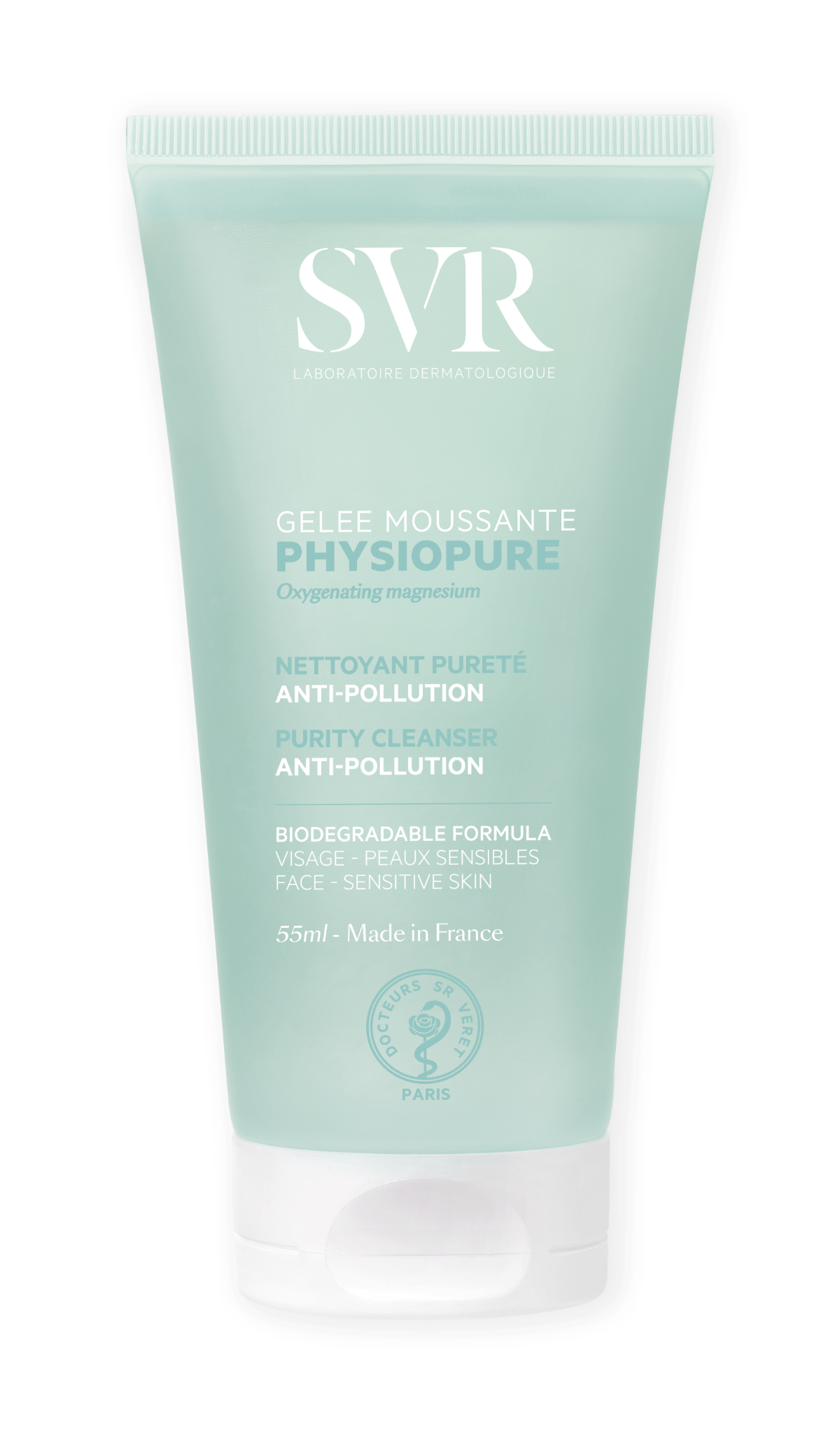  Gel Rửa Mặt Cho Da Nhạy Cảm SVR Physiopure Gelée Moussante 55ml 