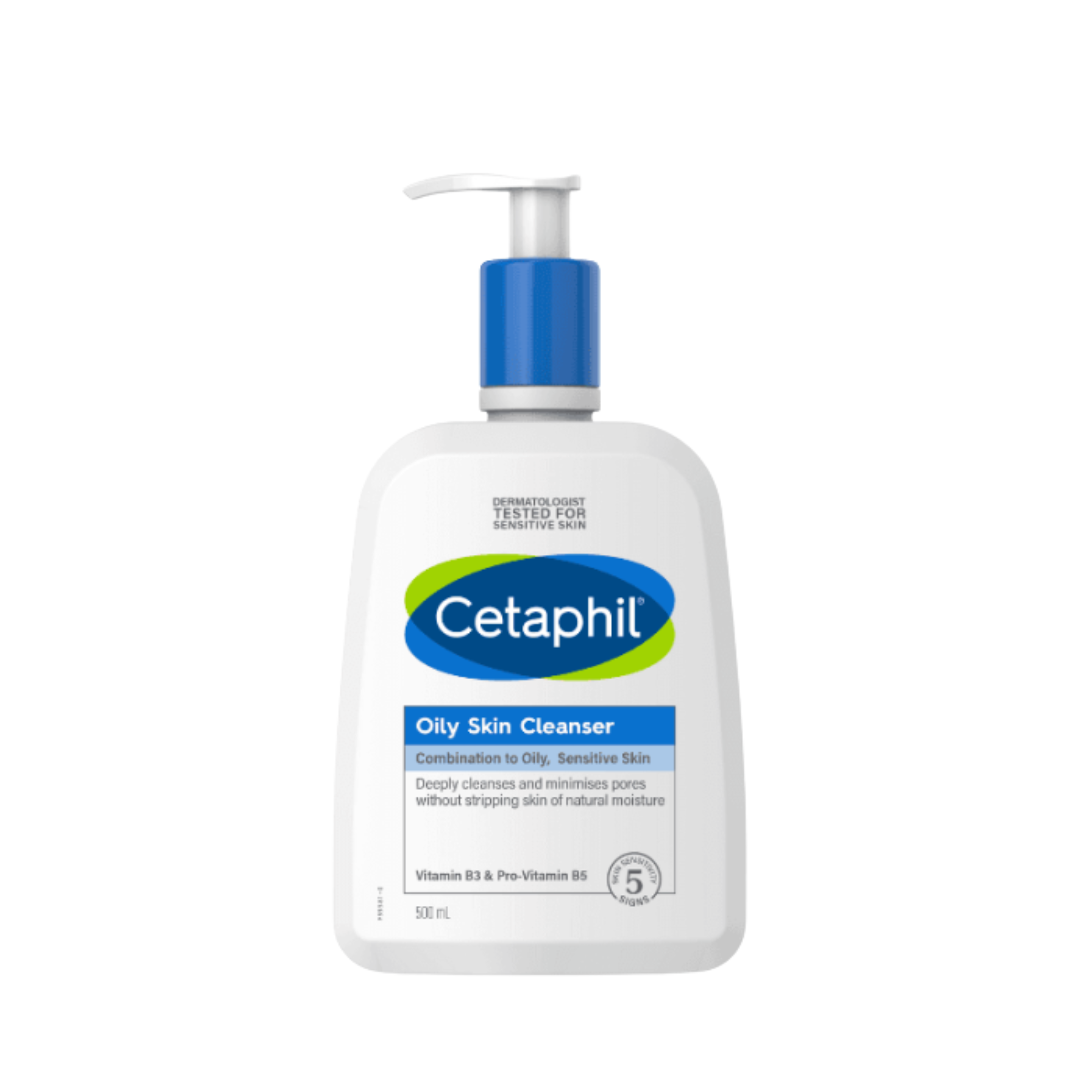 Sữa Rửa Mặt Cetaphil Dịu Lành Cho Da Dầu Nhạy Cảm Cetaphil Oily Skin Cleanser 500ml 