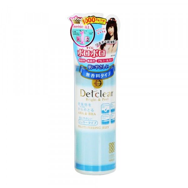  Tẩy Tế Bào Chết Dạng Gel Meishoku Detclear Bright & Peel Facial Peel Peeling Jelly Không Mùi 180ml 