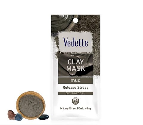  Mặt nạ đất sét Vedette Mud/Bùn Khoáng 12g 