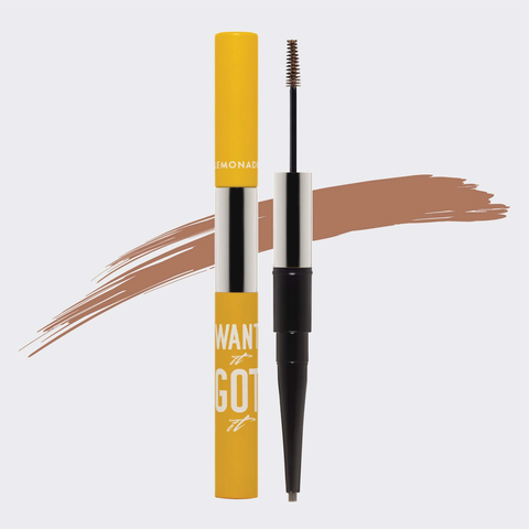  Chì kẻ mày 2 đầu lemonade want it got it dual eyebrow #natural brown 2.75g - DATE 