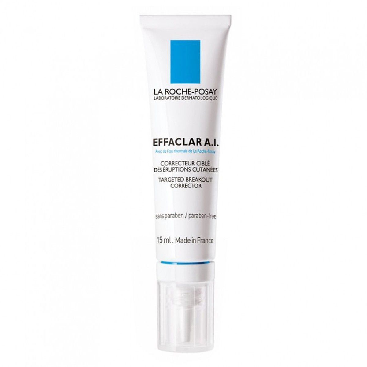  Kem Giảm Mụn La Roche-Posay Dành Cho Mụn Sưng Đỏ Effaclar A.I 15ml. 