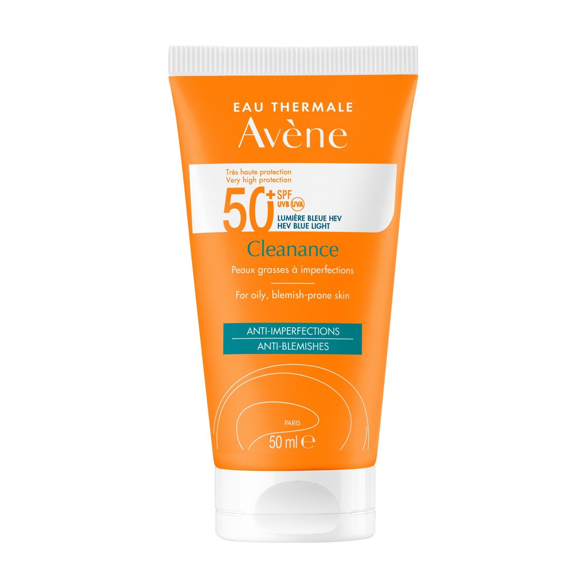  Avene Sữa Chống Nắng Quang Phổ Rộng Cho Da Dầu Mụn Spf 50+ 50ml Blue Light. 