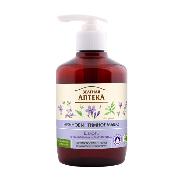  Dung Dịch Vệ Sinh Phụ Nữ Zelenaya Apteka Kháng Viêm Chiết Xuất Cây Xô Thơm 370ml - Ukraine 
