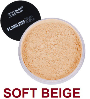  Phấn phủ bột City Color MINERAL LOOSE POWDER - Light Soft Beige F-0012-3 (da trung bình, da ngăm) 