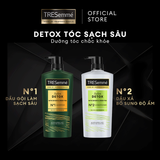  Dầu Gội Gừng & Trà Xanh Tóc Chắc Khỏe TRESemmé Salon Detox Shampoo 640g 