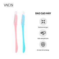  Dao Cạo Mày Vacosi Eyebrow (Bịch 2 Cái) 