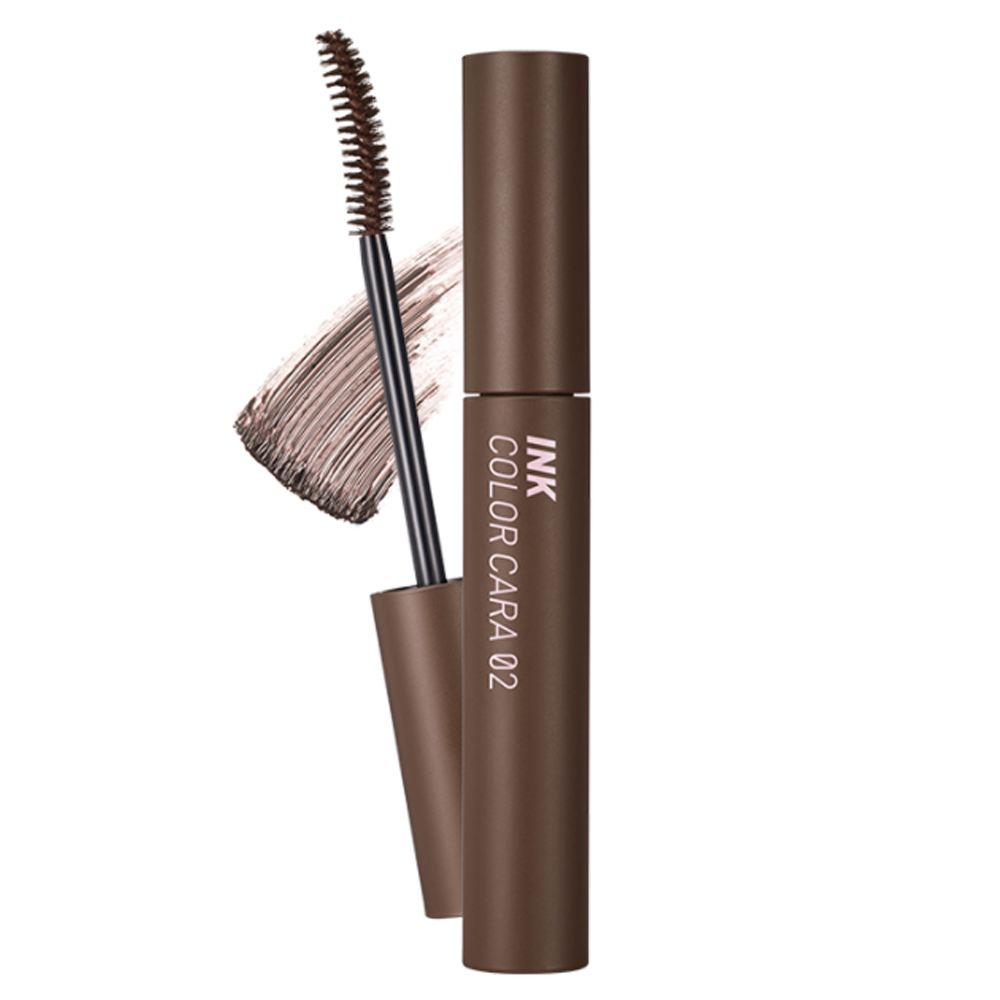  Mascara Peripera Ink Color Cara 02 Milk Tea Brown 