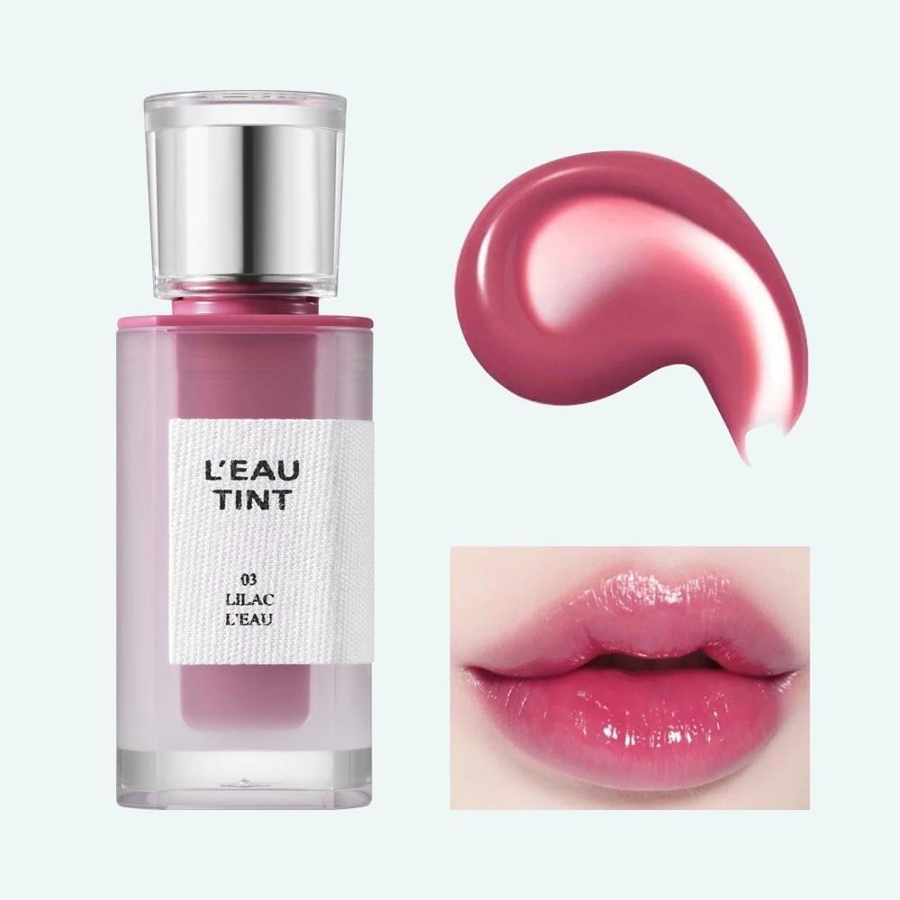  Son Tint Bóng Bbia L Eau Tint 03 Lilac L Eau - Màu Hồng Tím Nhạt. 