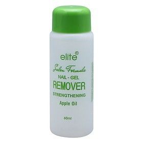  Nước Rửa Móng Tay ELITE ACETONE POLISH REMOVER GREEN 60ml (Strengthening Apple) 