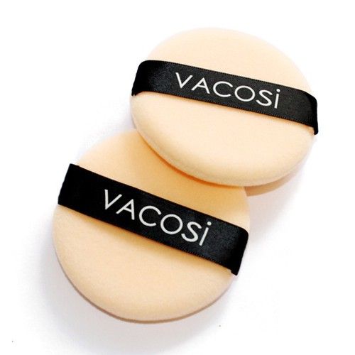 Bịch 2 Bông Phấn Vacosi Khô Tròn Nhỏ.