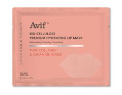  Mặt Nạ Cấp Ẩm, Làm Mềm Môi Avif Bio Cellulose Hydrating Lip Mask Pure Collagen & Ceramide Infused 5g 