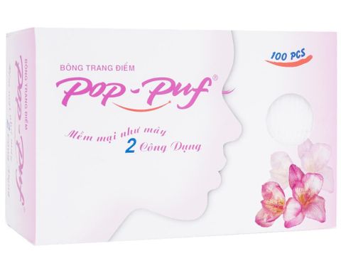  Bông trang điểm POP-PUF 180 miếng 