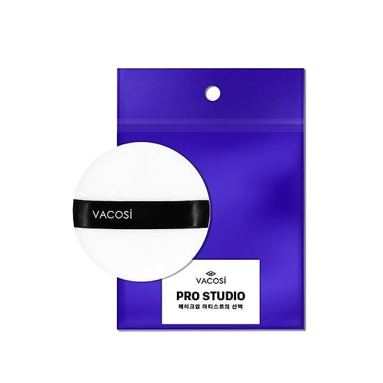  Bông Phấn Vacosi Khô Tròn Nhỏ Pro-New 