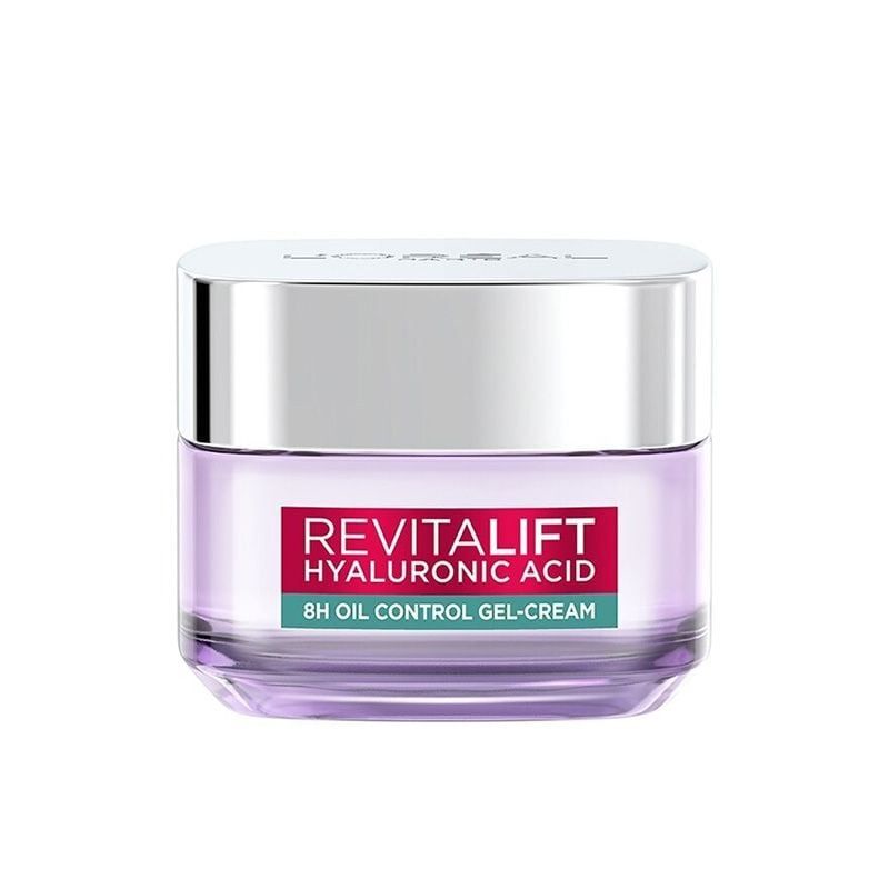  Kem Dưỡng L'Oreal Cấp Ẩm, Kiềm Dầu & Giảm Bóng Nhờn 8H Revitalift Hyaluronic Acid 8H Oil Control Gel-Cream 50ml. 
