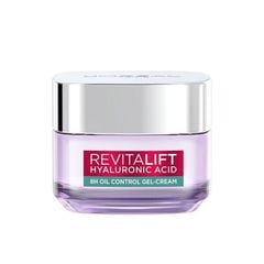  Kem Dưỡng L'Oreal Cấp Ẩm, Kiềm Dầu & Giảm Bóng Nhờn 8H Revitalift Hyaluronic Acid 8H Oil Control Gel-Cream 50ml 