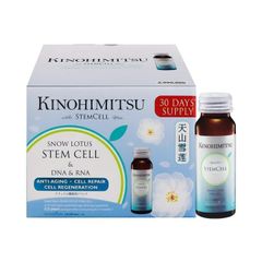  Nước Uống Chống Lão Hoá Kinohimitsu Stem Cell Drink Hộp 16 Chai 50ml 