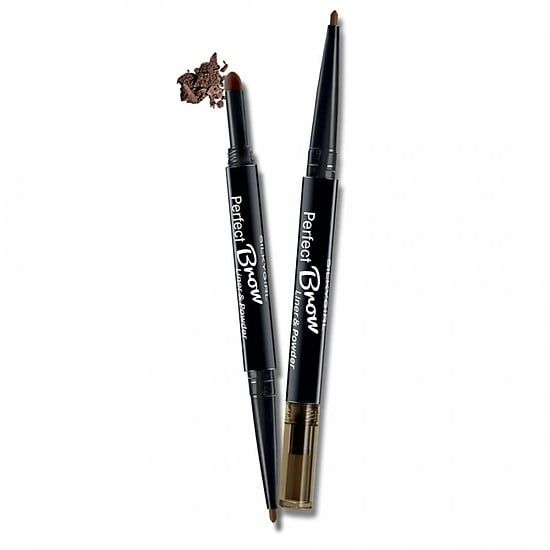  CHÌ ĐỊNH HÌNH MÀY 2 ĐẦU PERFECT BROW LINER & POWDER 01 NATURAL BROWN 