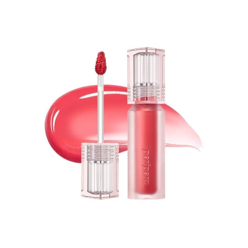  Son Tint Bóng Nhẹ Peripera Water Bare Tint 004 All Right Peach - DATE 3 