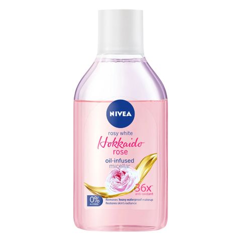  Dầu Tẩy Trang Nivea Chiết Xuất Hoa Hồng Hokkaido 125ml - DATE 