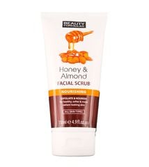  Sữa Rửa Mặt Tẩy Da Chết Mật Ong Beauty Formulas Honey & Almond Facial Scrub 150ml 