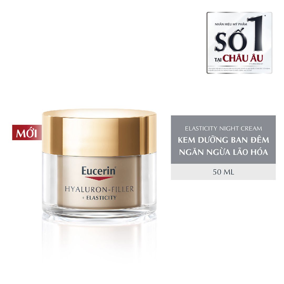  Kem Dưỡng Ban Đêm Ngăn Ngừa Lão Hóa Hyaluron Filler + Elasticity Night 50ml 