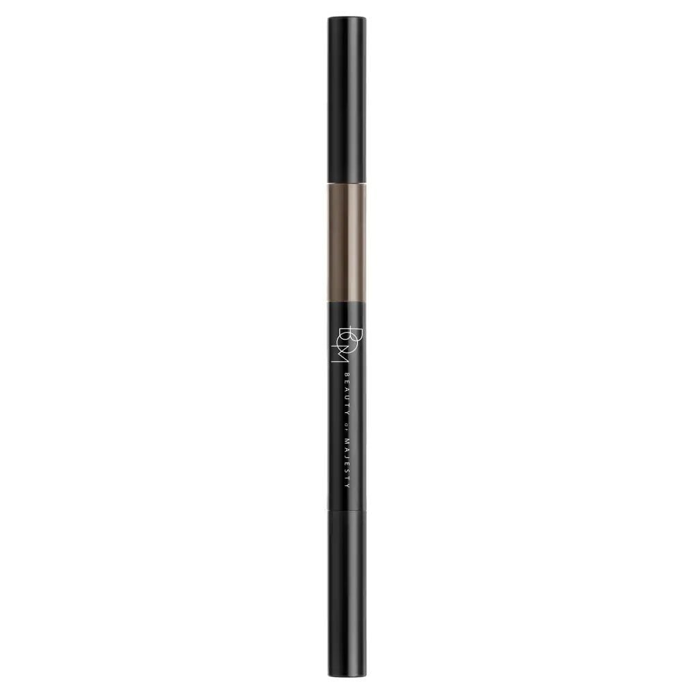  Chì Kẻ Mày Bom 3In1 Triple Edge Eyebrow #01 Gray Brown - Nâu Xám. 