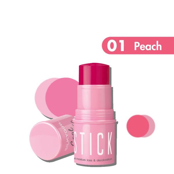Má Hồng Dạng Thỏi Cool Chic Blush Stick - 01 Peach.