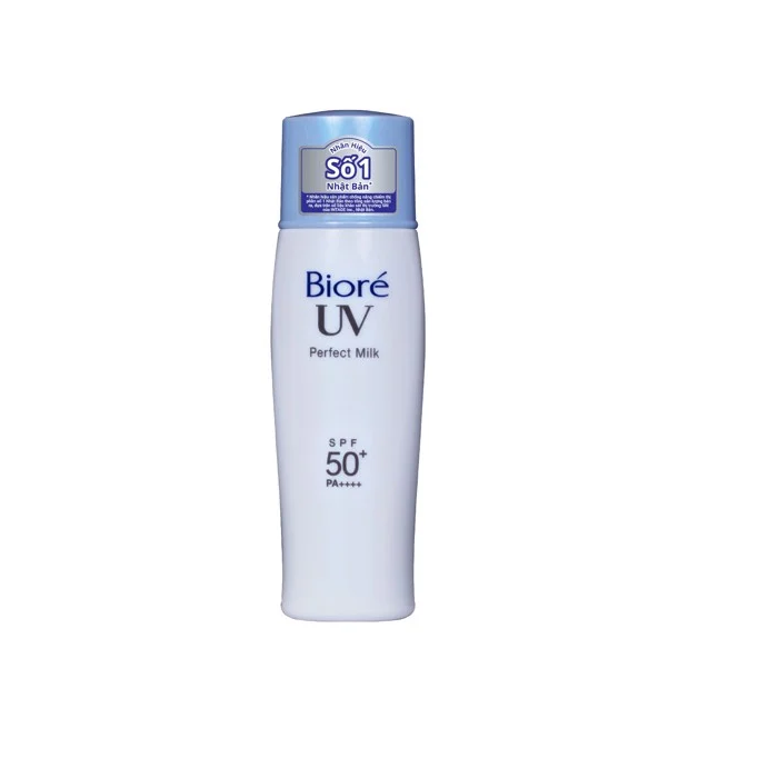 Sữa Chống Nắng Chống Thấm Nước Bioré UV Perfect Milk SPF 50+/PA++++ 40ml - DATE