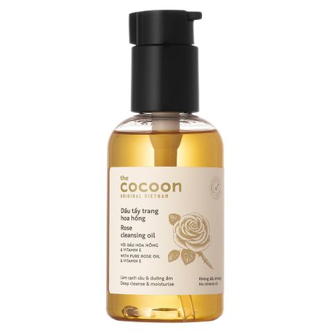  Dầu Tẩy Trang Hoa Hồng Cocoon Rose Cleansing Oil 140ml 