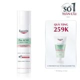 Combo Serum Eucerin Pro Acne Anti-Acne Mark Triple Effect Cho Da Mụn 40ml Tặng Gel Rửa Mặt Eucerin Solution 3X Treatment 75ml.