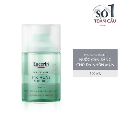  Eucerin Nước Hoa Hồng Pro Acne Solution Toner 100ml 