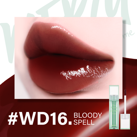  Son Tint Bóng Merzy The Watery Dew Tint #WD16 Bloody Spell 