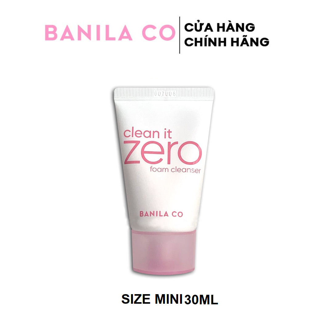  BANILA CO Clean it Zero Foam Cleanser Miniature Pink original (30ml) - KM 