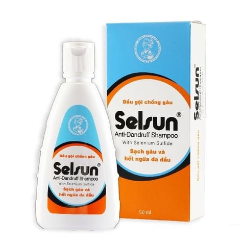  Dầu Gội giảm Gàu Selsun Anti-Dandruff Shampoo 50ml 