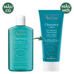  Avene Gel Rửa Mặt Không Xà Phòng Cho Da Nhờn Mụn 200ml 
