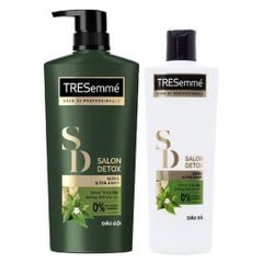  Combo Dầu Gội Dầu Xả Salon Detox Tresemme 