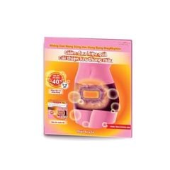  Miếng Dán Nóng Xông Hơi Vùng Bụng MegRhythmSteam Thermo Patch For Abdomen 5 Miếng 