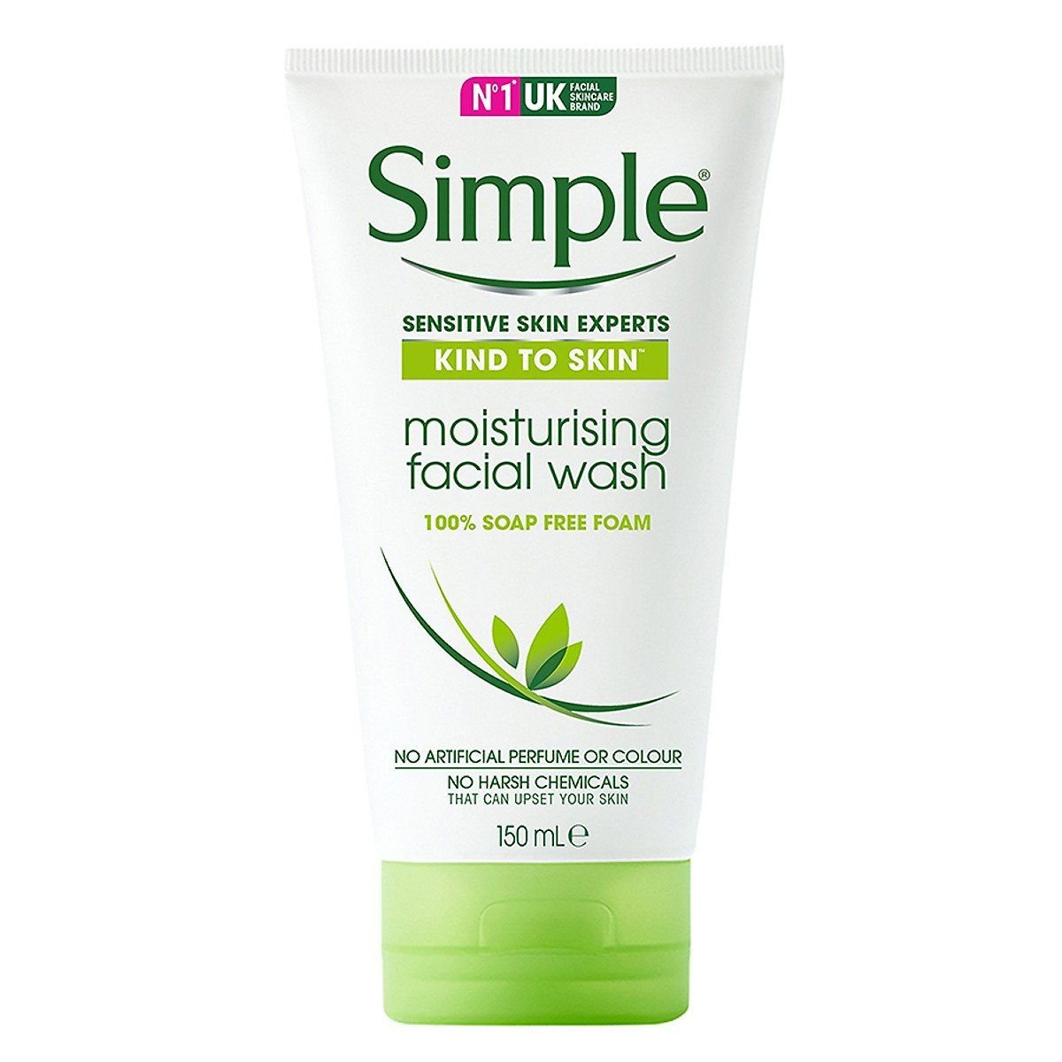  Sữa Rửa Mặt Dành Cho Da Khô, Da Nhạy Cảm Simple Moisturising Facial Wash 150ml 